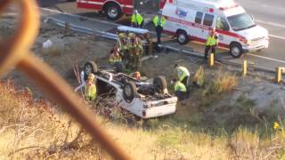 preview picture of video 'Fatal accident in redlands 10 fwy.'