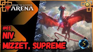 It's Showtime: Niv-Mizzet, Supreme ☀️💧💀🔥🌲 #03 - MTG Arena - Brawl
