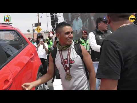 Atleta de Ilo gana el auto 0 km en la Maratón Internacional Virgen de la Candelaria - Cayma 2026