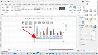 How to Add and Edit A Data Table To A Chart In Microsoft Excel #howto #tutorial #msexcel #trending