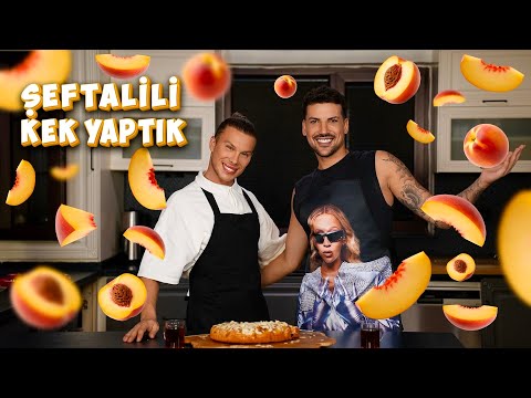 ŞEFTALİLİ KEK YAPTIK