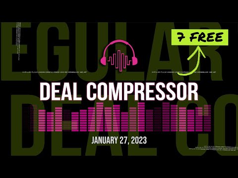 Music Software News & Sales for January 27, 2023 – Deal Compressor Show