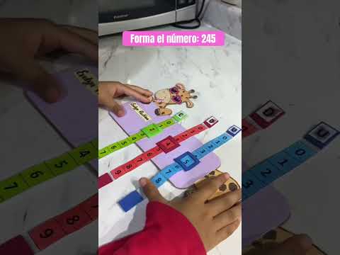 Excelente idea para trabajar #unidades, #decenas y #centenas  #school  #números #actividades