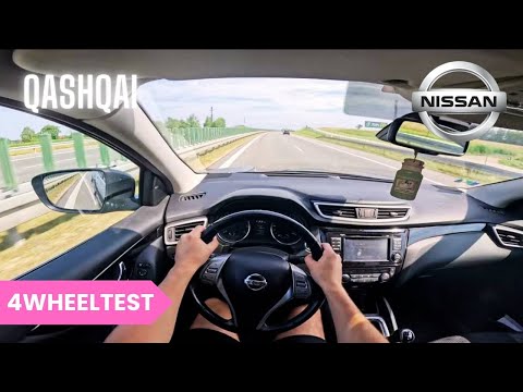2016 NISSAN QASHQAI 1.6 163 HP 120 kW POV TEST DRIVE BY 4WHEELTEST