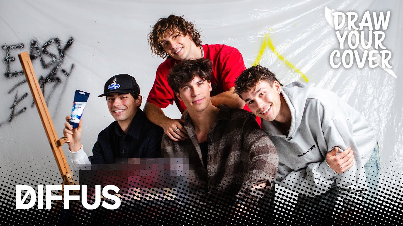 Die Elevator Boys malen das Single Cover von „Ruin Me“ | DIFFUS