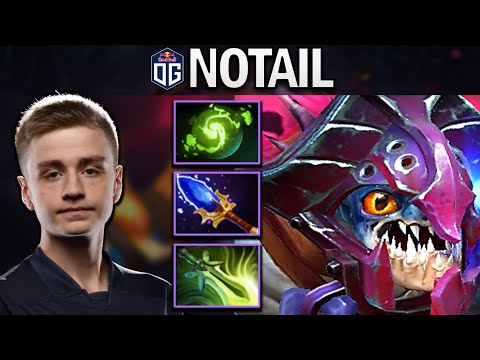 OG.NOTAIL SLARK WITH REFRESHER-AGHANIMS - DOTA 2 7.28 GAMEPLAY