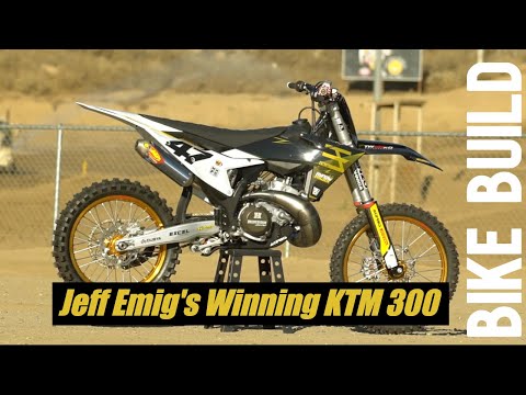 Jeff Emig's Loretta's Winning KTM300! | Whiskey Throttle Media