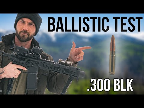 How Lethal is .300 Blackout? Supersonic and Subsonic.