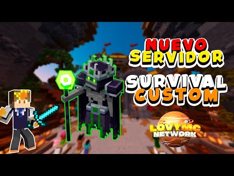 THE BEST CUSTOM SURVIVAL SERVER 👑 |  DUNGEONS, BOSSES AND MORE ⚡ |  java and bedrock👀