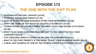 173 The One With The Exit Plan