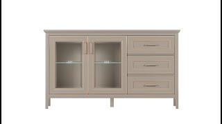 тумба с подсветкой classic kom2w3s Classic