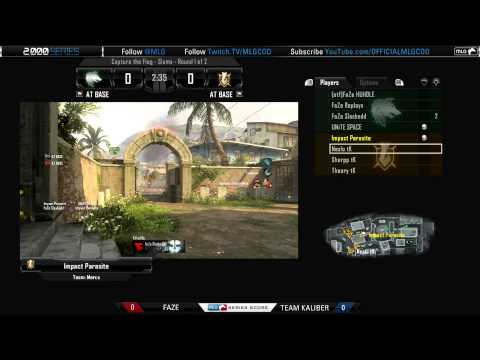 Faze vs Team Kaliber - Game 1 - MLG 2000 Series