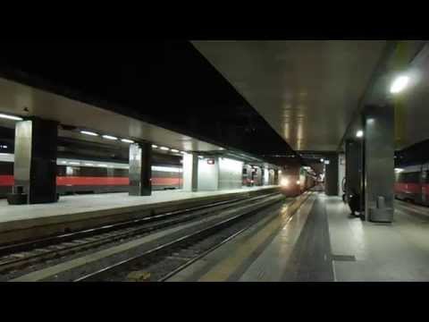 E656.063 in partenza con l' ICN 1955 Roma Termini - Siracusa/Palermo Centrale