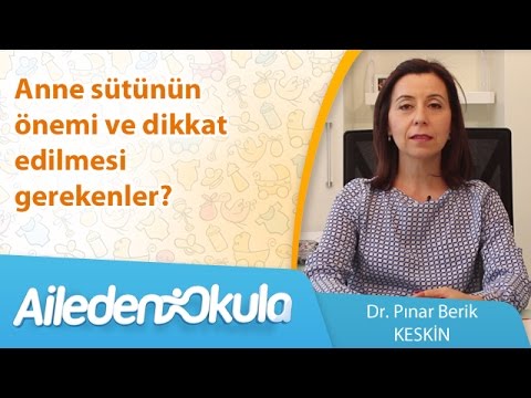 Anne sütünün önemi ve dikkat edilmesi gerekenler