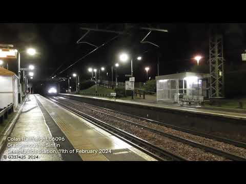 56096 Grangemouth - Sinfin Tanks at Greenfaulds: 11/02/24