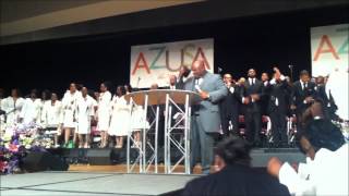 Pastor Kenneth H. Moales, Jr. at AZUSA 2012