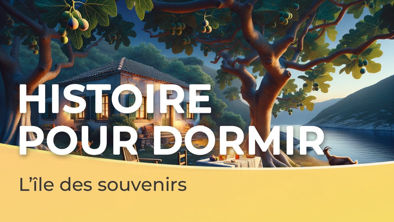 Histoire pour dormir 🏝️🎶 | L’île des souvenirs | Voix homme