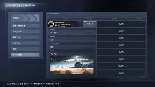 [AC6]PC版日本鯖でカスタムを開いてみる。