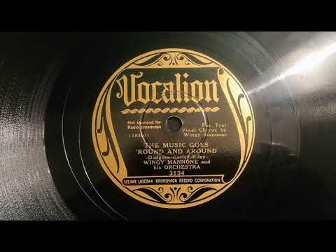 Wingy Mannone - The Music Goes 'Round and Around - 1935 HQ