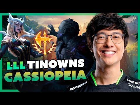 LLL TINOWNS CARREGANDO DE CASSIOPEIA! | SEASON 2024 PATCH 14.3