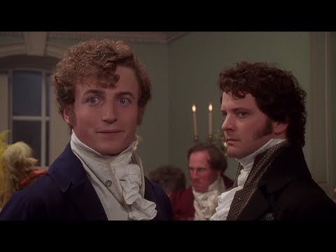Mr. Darcy offends everyone at Meryton ball - Pride & Prejudice (1995) subs ES/PT-BR