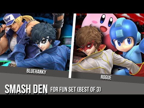 Smash Den Friendlies - BlueHanky (Joker, Terry) vs Rogue (Joker, Kirby, Mega Man)