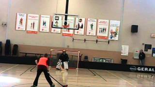 preview picture of video 'Oswego YMCA floor hockey Orange vs Blue 6th-8th Grade (4 of 4)'