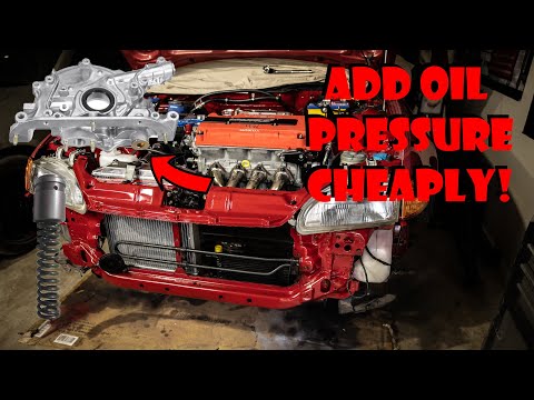 Shim Your Oil Pump for Free & Make More Pressure!! | Eg Civic B16