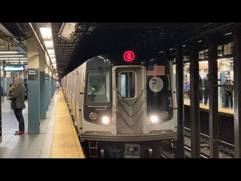 (1) (2) (3) (A) (C) (E) (B) (D) (F) (M) (N) (Q) (R) (W) (7) (S) Train Action at Times Sq-42nd St
