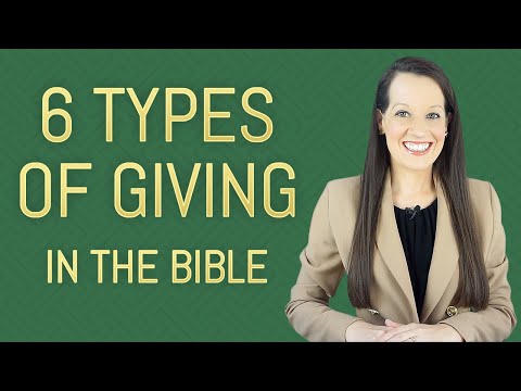 Types of Giving in the Bible (Giving from a Biblical Perspective)