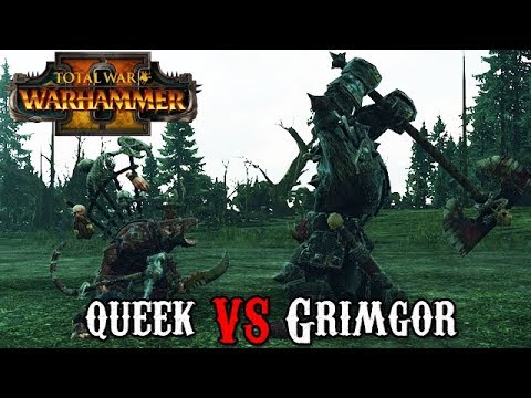 Queek Headtaker vs Grimgor Ironhide - Total War: Warhammer II