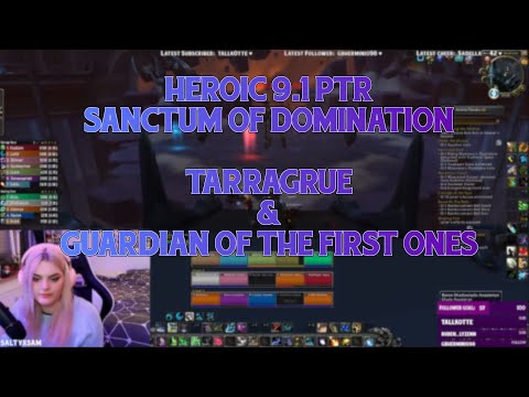 WoW - 9.1 PTR Heroic Guardian of the First Ones & Tarragrue