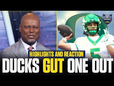 Oregon Shows Resolve In Dramatic Win Over Iowa | Post Game Reaction | Inside College Football