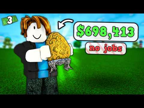 0 to $1,000,000 in Bloxburg WITHOUT JOBS! (Ep.3)