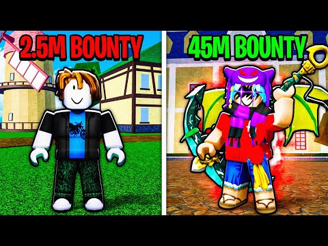 I FINALLY Reached 45 MILLION Bounty in Blox Fruits