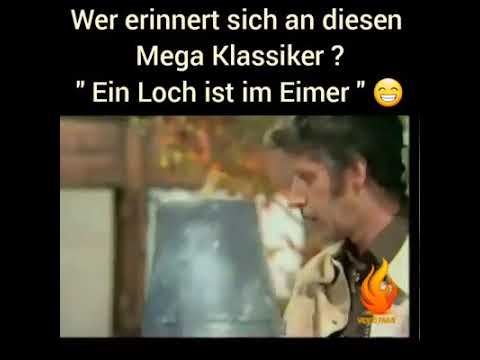 Ein Loch ist im Eimer