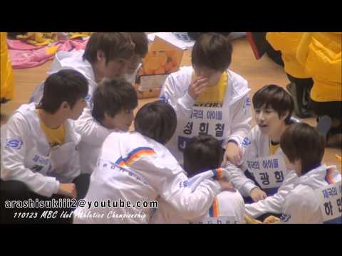 [FANCAM] 110123 ZE:A  - Random funny cute moment ②