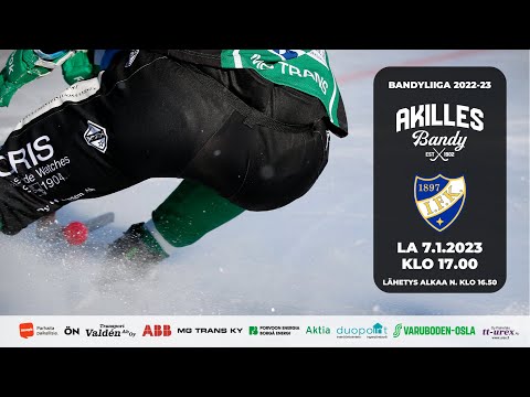 Bandyliigan ottelu: Akilles - HIFK LA 7.1.2023 klo 17
