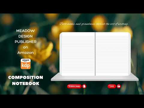Aesthetic Composition Notebook