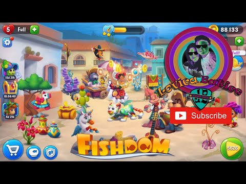 Fishdom Level 5621 - 5625 - Aquarium Mexican Fiesta - World Bon Voyage - Gameplay