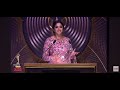 Nyla Usha Navel Show Vanitha Film Awards 2024