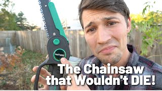 This Chainsaw RIPS!! Honest REACTION