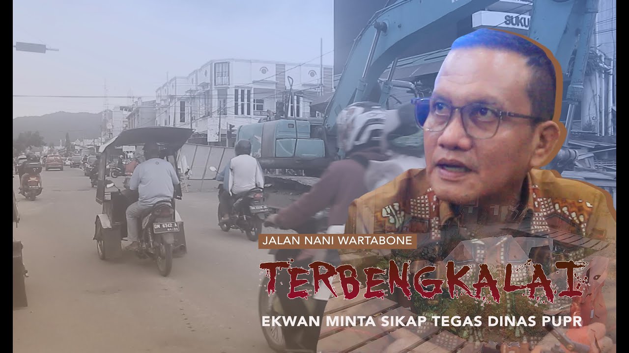 Jalan Nani Wartabone Terbengkalai, Ekwan Minta Sikap Tegas Dinas PUPR