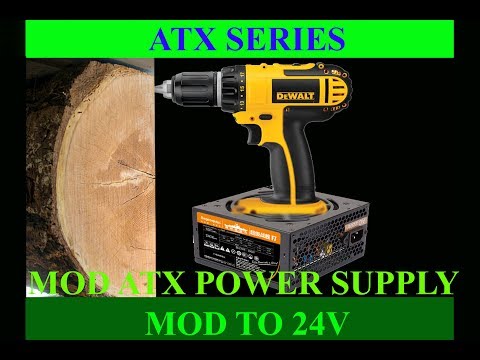 ATX Series: How To Mod ATX Power Supply to 24V 9A - Max Power
