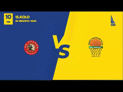 KK Orlovi vs RMU Banovići - 15.kolo - KSBIH - 2023/2024