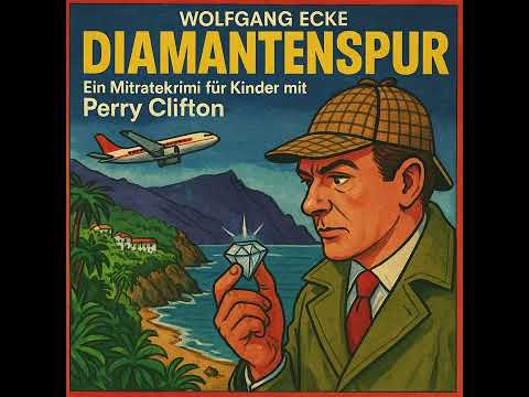 Perry Clifton und die Diamantenspur. Mitrate-Krimi von Wolfgang Ecke (1984)