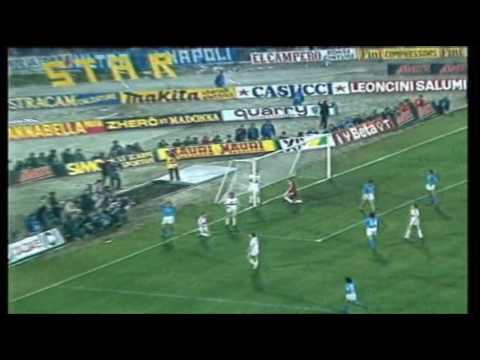 Napoli - Stoccarda 2-1, coppa Uefa 1988-89