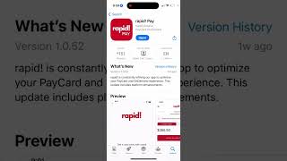 How to login in rapid! Pay app
