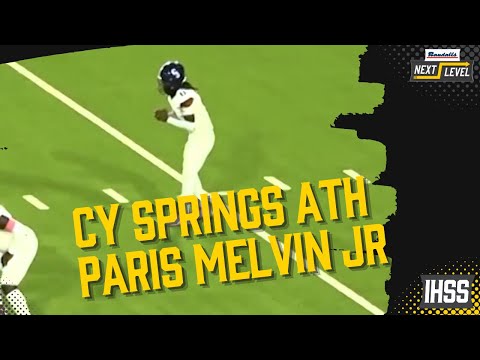 Rising Star Parris Melvin Jr. Shines in High School Football Season Highlights