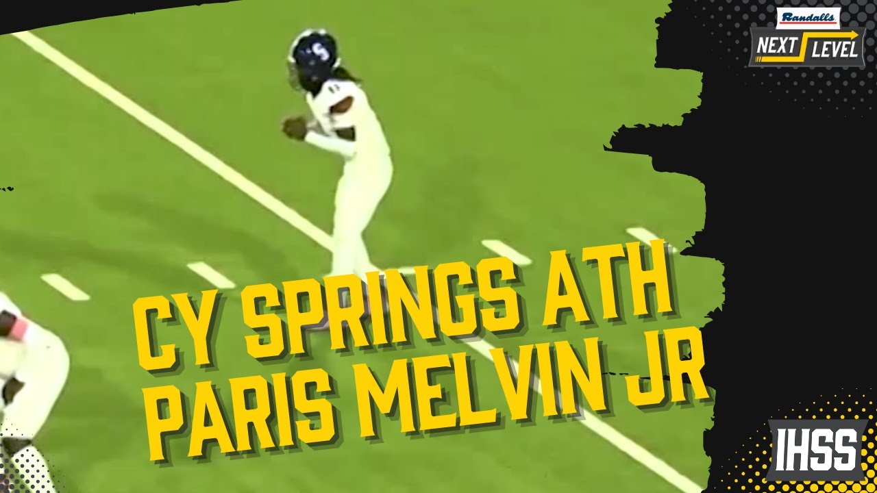 Rising Star Parris Melvin Jr. Shines in High School Football Season Highlights